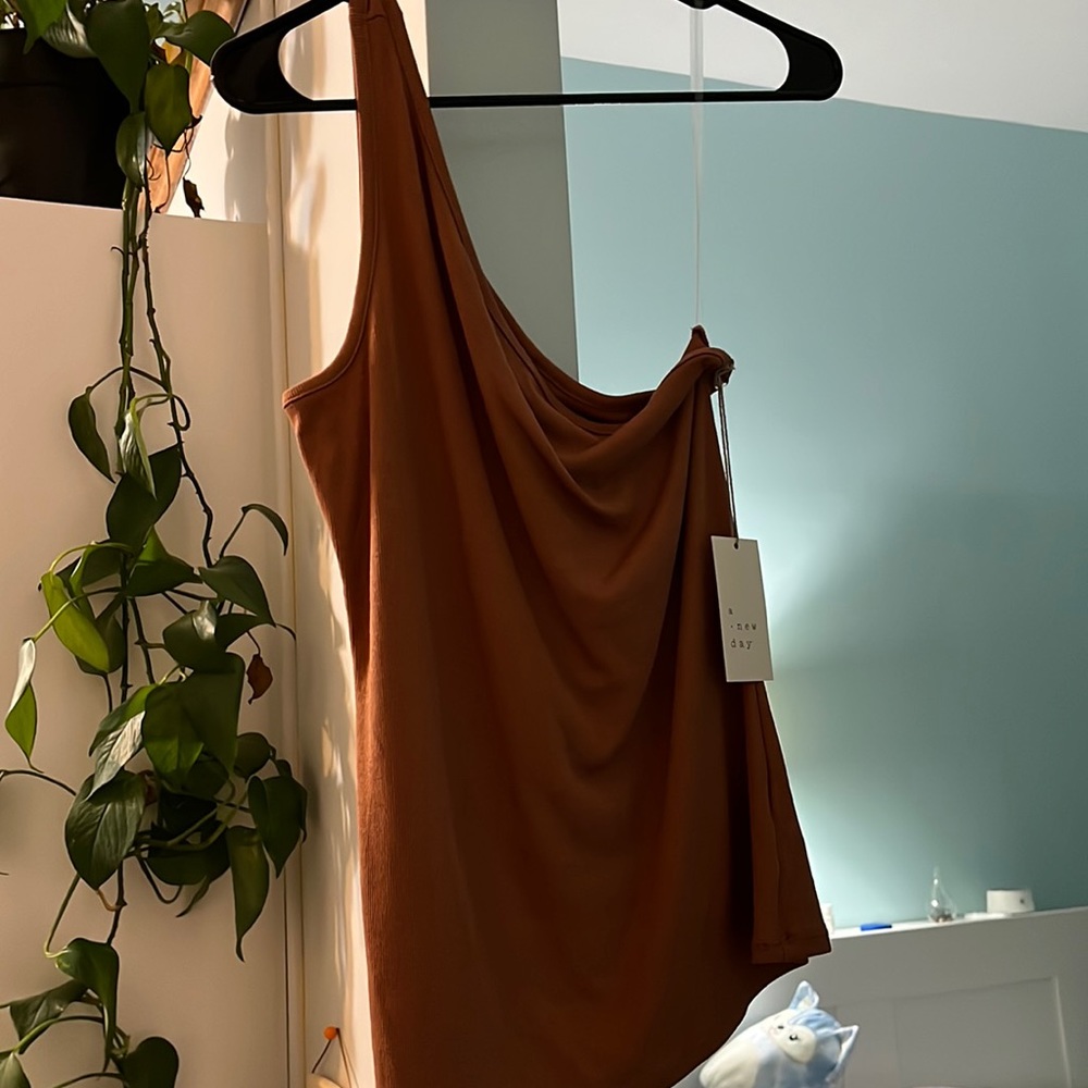 A New Day Off Shoulder Tank Top